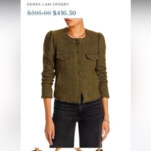 Derek Lam 10 Crosby Morgan utility Jacket